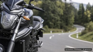KI-generiertes Symbolfoto zu Verkehrsunfall bei Jochpass, Bad Hindelang
