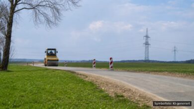 KI-generiertes Symbolfoto zu Unfall bei Bauarbeiten mit Stromausfall bei Riedlingen-Daugendorf