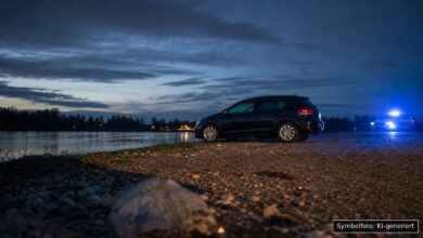 KI-generiertes Symbolfoto zu Trunkenheit im Verkehr bei Buchdorf