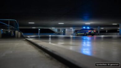 KI-generiertes Symbolfoto zu Polizeieinsatz bei Donauwörth