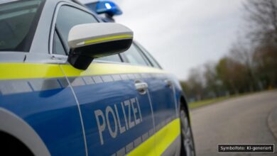 KI-generiertes Symbolfoto zu Polizeieinsatz bei Memmingerberg
