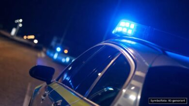 KI-generiertes Symbolfoto zu Polizeieinsatz bei Neu-Ulm