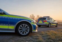 KI-generiertes Symbolfoto zu Raubüberfall / Polizeieinsatz bei Bad Füssing, Landkreis Passau