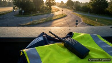 KI-generiertes Symbolfoto zu Verkehrsunfall bei Biberach