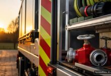 KI-generiertes Symbolfoto zu Brand bei Marktschellenberg, Landkreis Berchtesgadener Land