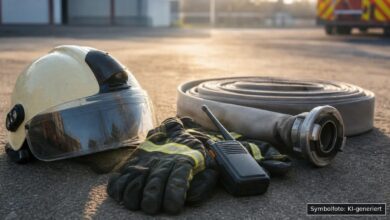 KI-generiertes Symbolfoto zu Brand bei Laichingen-Suppingen