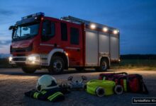 KI-generiertes Symbolfoto zu Brandstiftung bei Pfaffenhofen