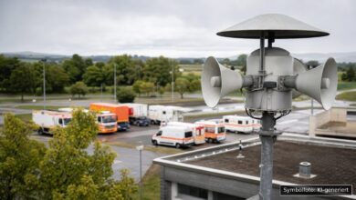 KI-generiertes Symbolfoto zu Bevölkerungsschutz-Übung bei Bayern