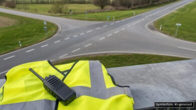 KI-generiertes Symbolfoto zu Alkoholfahrt bei Pfaffenhofen (Buttenwiesen)