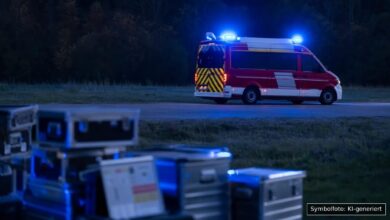 KI-generiertes Symbolfoto zu Brand bei Herbrechtingen