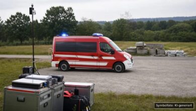 KI-generiertes Symbolfoto zu Brand bei Dasing