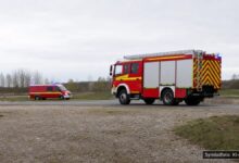 KI-generiertes Symbolfoto zu Bombenentschärfung / Evakuierung bei Pfuhler Ried, Neu-Ulm