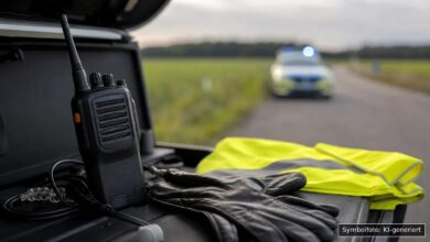 KI-generiertes Symbolfoto zu Verkehrskontrolle bei Friedberg
