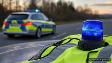 KI-generiertes Symbolfoto zu Verkehrskontrolle bei Memmingen