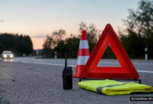 KI-generiertes Symbolfoto zu Verkehrsunfall / Fahrerflucht bei Ulm-Wiblingen