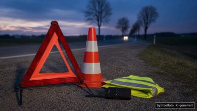 KI-generiertes Symbolfoto zu Verkehrskontrolle bei Günzburg