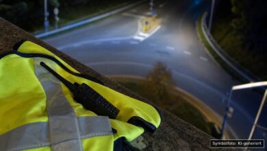 KI-generiertes Symbolfoto zu Verkehrskontrolle bei Lindau, Bregenzer Straße