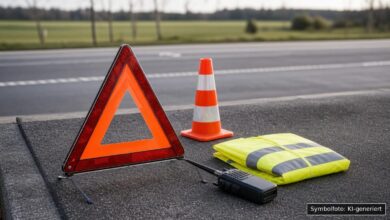 KI-generiertes Symbolfoto zu Trunkenheitsfahrt bei Dillingen