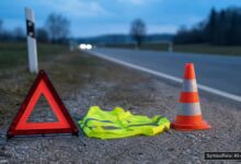 KI-generiertes Symbolfoto zu Verkehrsunfall bei Donauwörth