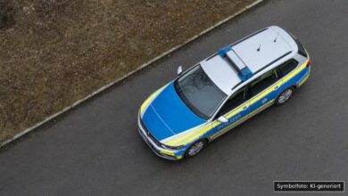 KI-generiertes Symbolfoto zu Polizeieinsatz bei Memmingerberg (Flughafen Memmingen)