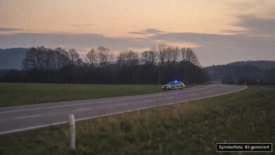 KI-generiertes Symbolfoto zu Trunkenheitsfahrt bei Oberstaufen