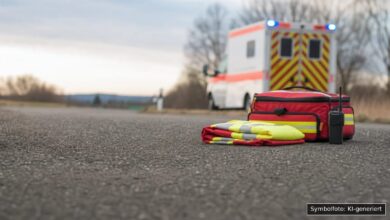 KI-generiertes Symbolfoto zu Fliegerbombenfund/Evakuierung bei Kronach-Gundelsdorf