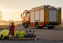 KI-generiertes Symbolfoto zu Brand bei Lamerdingen/Dillishausen