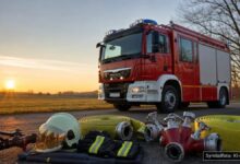 KI-generiertes Symbolfoto zu Brand bei Weißenhorn