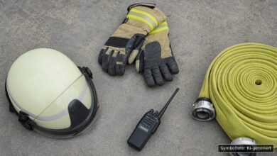 KI-generiertes Symbolfoto zu Feuerwehreinsatz bei Memmingen