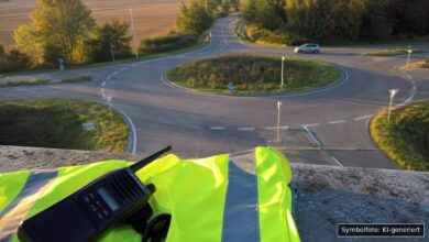 KI-generiertes Symbolfoto zu Polizeiliche Ankündigung / Verkehrskontrolle bei Donauwörth