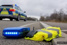 KI-generiertes Symbolfoto zu Polizeikontrolle bei Holzgünz / A96