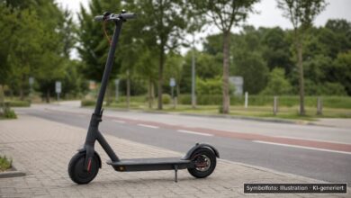 KI-generiertes Symbolfoto zu Verkehrsunfall bei Gerstetten