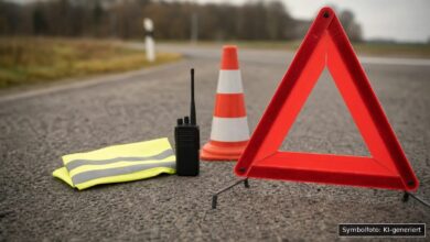 KI-generiertes Symbolfoto zu Verkehrskontrolle bei Steinheim am Albuch