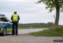 KI-generiertes Symbolfoto zu Verkehrskontrolle bei Kempten