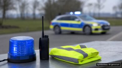KI-generiertes Symbolfoto zu Polizeieinsatz bei Lechbruck