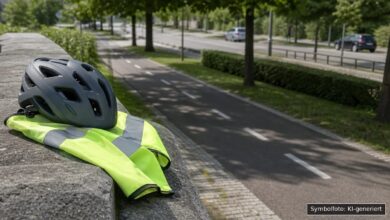 KI-generiertes Symbolfoto zu Verkehrsregelung bei Günzburg