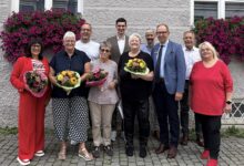 Beitragsbild zu Günzburger Oberbürgermeister ehrt langjährige Stadt-Mitarbeiterinnen