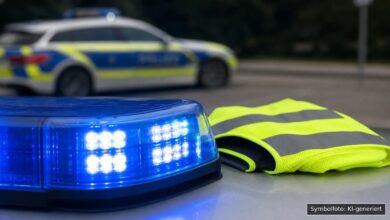 KI-generiertes Symbolfoto zu Verkehrskontrolle bei Immenstadt