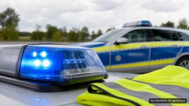 KI-generiertes Symbolfoto zu Verkehrskontrolle bei Heidenheim