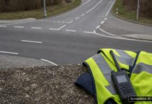 KI-generiertes Symbolfoto zu Verkehrsunfall bei Heidenheim (Parkplatz Suppenkopf, zwischen Heidenheim und Oggenhausen)
