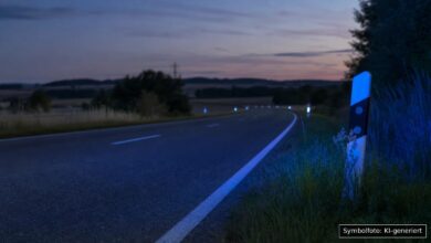 KI-generiertes Symbolfoto zu Verkehrsunfall bei Herbrechtingen