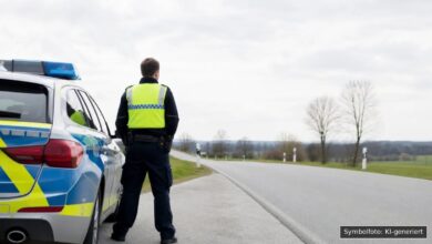 KI-generiertes Symbolfoto zu Polizeieinsatz bei Wildpoldsried