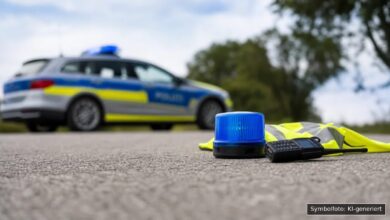 KI-generiertes Symbolfoto zu Polizeieinsatz / Ordnungswidrigkeit bei Gaisalpsee, Oberstdorf