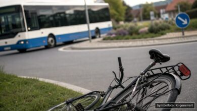 KI-generiertes Symbolfoto zu Verkehrsunfallflucht bei Immenstadt