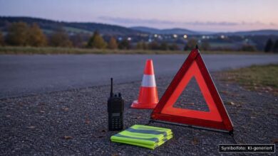 KI-generiertes Symbolfoto zu Polizeieinsatz bei Bad Grönenbach