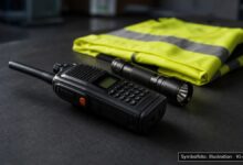 KI-generiertes Symbolfoto zu Polizeikontrolle bei Landkreis Donau-Ries