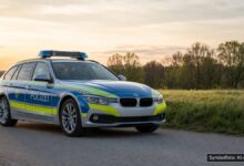 KI-generiertes Symbolfoto zu Polizeieinsatz bei Kaufbeuren