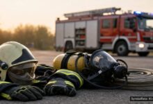 KI-generiertes Symbolfoto zu Brand bei Friedberg