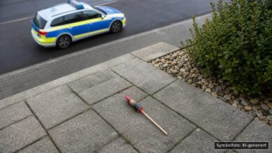 KI-generiertes Symbolfoto zu Polizeieinsatz bei Babenhausen
