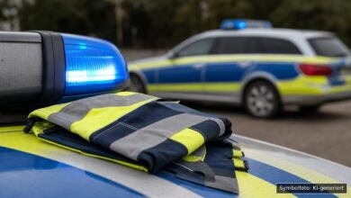 KI-generiertes Symbolfoto zu Verkehrsunfall bei Königsbronn/Itzelberg